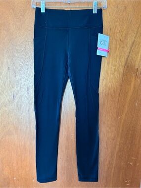Athleta Black Kids' High-Waist Stash your Treasures Performance Leggings